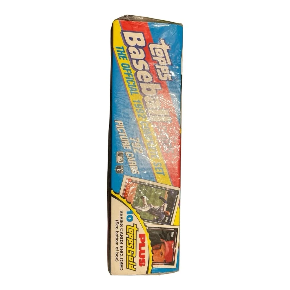 1992 Topps Baseball Complete Factory Set 792 Cards, 10 Gold